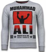Local Fanatic Muhammad ali rhinestone sweater