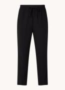 Reiss Hailey high waist tapered fit cropped pantalon met steekzakken