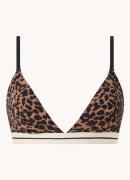 Love Stories Darling Mommy voedings bralette met panterprint