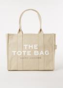 Marc Jacobs The Small Tote shopper van canvas met logoprint