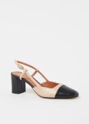 Jonak Dhapop slingback van leer