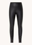 HUGO BOSS Taslimah mid waist skinny fit legging van imitatieleer