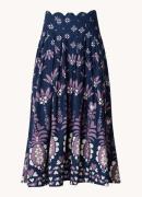 Farm Rio Ainika midi rok met print