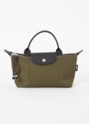 Longchamp Le Pliage Energy handtas van canvas met leren details