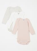 Petit Bateau Romper in 3-pack