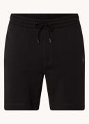 HUGO BOSS Sewalk straight fit korte joggingbroek met logo