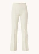 Rosner Audrey high waist flared fit pantalon met persplooi