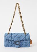 Coach Tabby 26 schoudertas van denim met quilt patroon