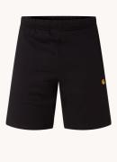 Carhartt WIP Chase straight fit korte joggingbroek met logo