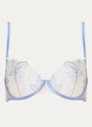 Bluebella Lilly beugel bh van mesh met borduring