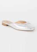 Dune London Haylas ballerina van leer