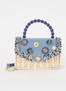 Dune London Blooms crossbodytas met afneembare schouderriem