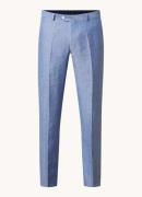 Oscar Jacobson Denz slim fit pantalon met steekzakken