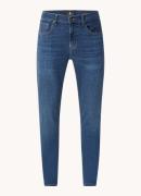 7 For All Mankind Slim fit jeans met donkere wassing en steekzakken