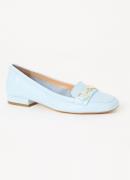 Dune London Graice loafer van leer met horsebit