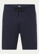 HUGO BOSS Authentic straight fit korte loungebroek met logo