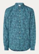 PS Paul Smith Slim fit overhemd met jacquard dessin