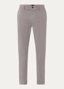 HUGO BOSS Tapered fit chino met steekzakken