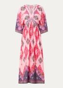 ba&sh Yin maxi tuniekjurk met print