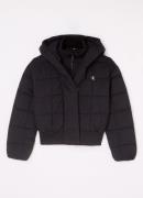 Calvin Klein Puffer jack met quilt patroon