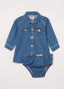 Levi's Blousejurk van chambray met bloomer