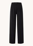 French Connection Harrie high waist wide fit pantalon met steekzakken