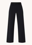 Vanilia High waist wide fit pantalon van twill