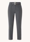 Aaiko Parene high waist slim fit cropped pantalon met steekzakken