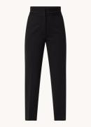 Sandro High waist slim fit cropped pantalon met stretch