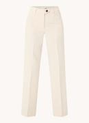 Co'Couture Vola high waist straight fit pantalon met steekzakken