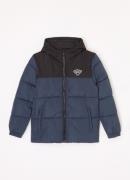 Black Bananas Peek puffer jack met capuchon