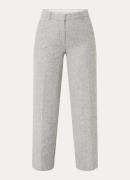 MSCH Copenhagen Herena high waist straight fit pantalon met gemêleerd ...