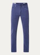 Gant Straight fit broek van corduroy met steekzakken