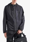 Prada Re-Nylon jack met capuchon en steekzakken