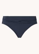 Seafolly Twist hipster bikinislip met plooidetail