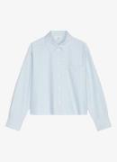 Marc O'Polo Denim Oversized blouse met borstzak