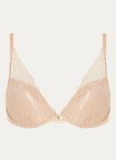Sam Friday Demi voorgevormde push-up bh met overlay van kant