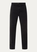 HUGO BOSS Tapered fit chino met steekzakken