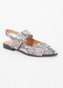 Steve Madden Grand Ave slingback met lakfinish