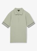 Reiss Bristol regular fit polo met structuur