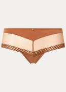 Aubade Sheer Emotion shorty met mesh en borduring