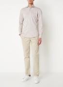 Profuomo Slim fit Japanese knitted shirt