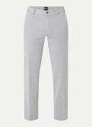 BOSS H-Kane1 straight fit chino met steekzakken