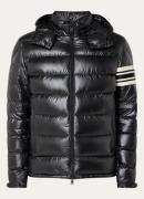 Moncler Puffer jack met donsvulling en afneembare capuchon