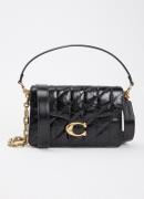 Coach Chain Tabby schoudertas van leer met quilt patroon en afneembare...