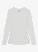 Reiss Tessa T-shirt met plooidetail