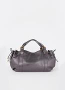 Gerard Darel 24H schoudertas van leer met metallic finish