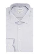 Olymp Slim fit overhemd met microdessin