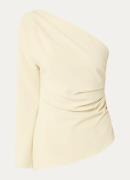 JOSH V Kelvis one shoulder top met met asymmetrische hals