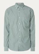 Gant Regular fit overhemd met ruitdessin en logoborduring